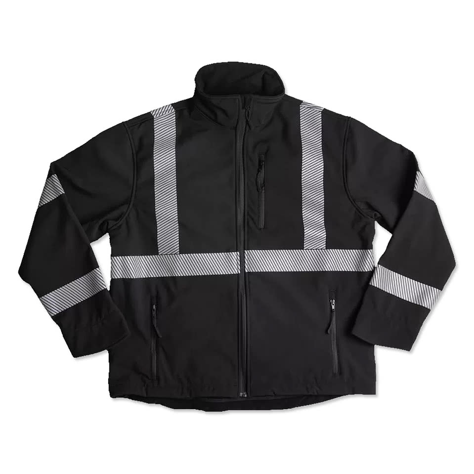 Custom Vantage Xtreme-Flex Segmented Reflective Tape Soft Shell