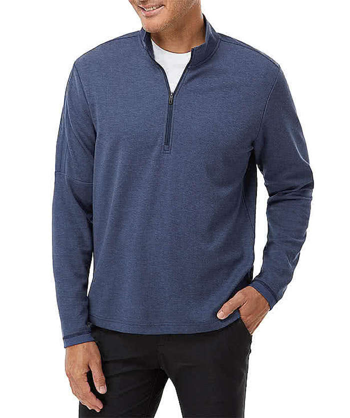 Adidas 3-Stripes Recycled Quarter Zip Sweatshirt