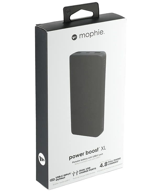 Full Color mophie Power Boost 20,000 mAh Portable Power Bank