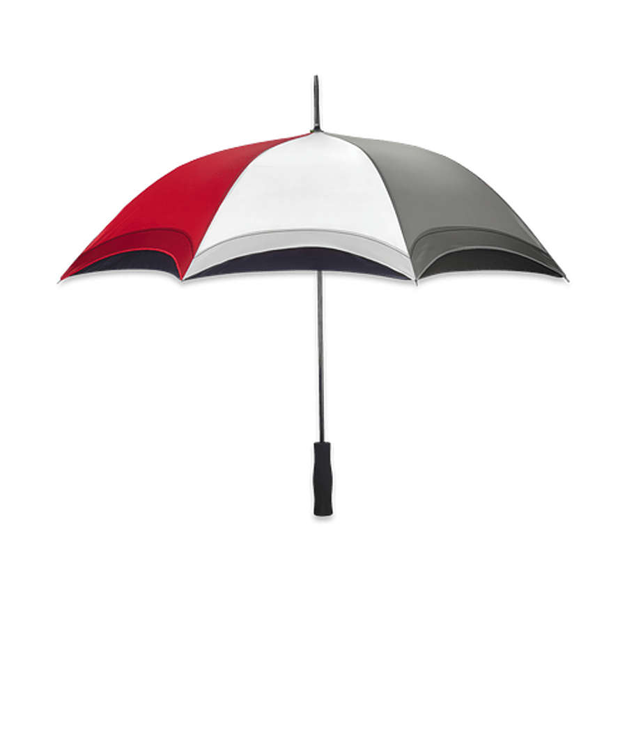 46" Arc Auto Open Rainbow Umbrella in Rainbow
