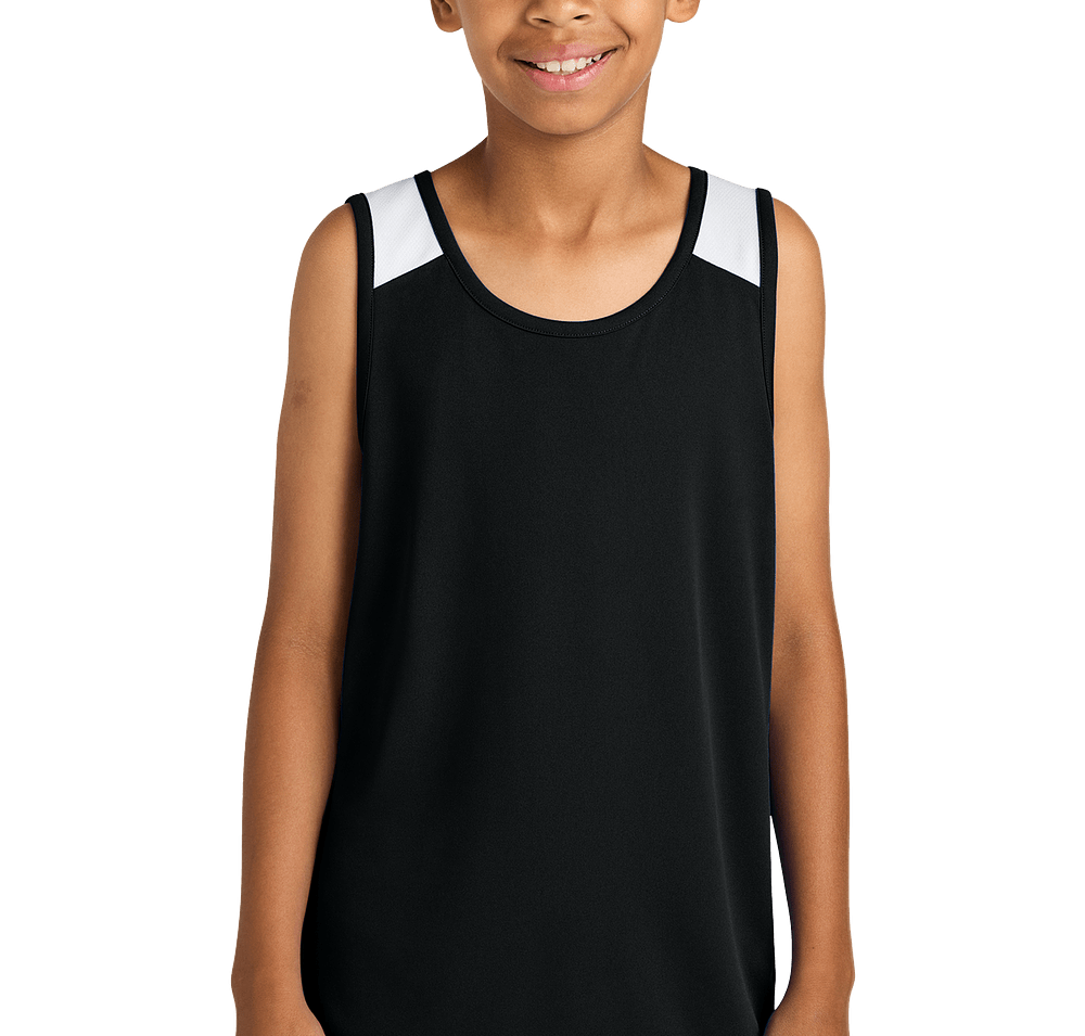 Sport-Tek Youth Club Recycled Performance Basketball Jersey-default