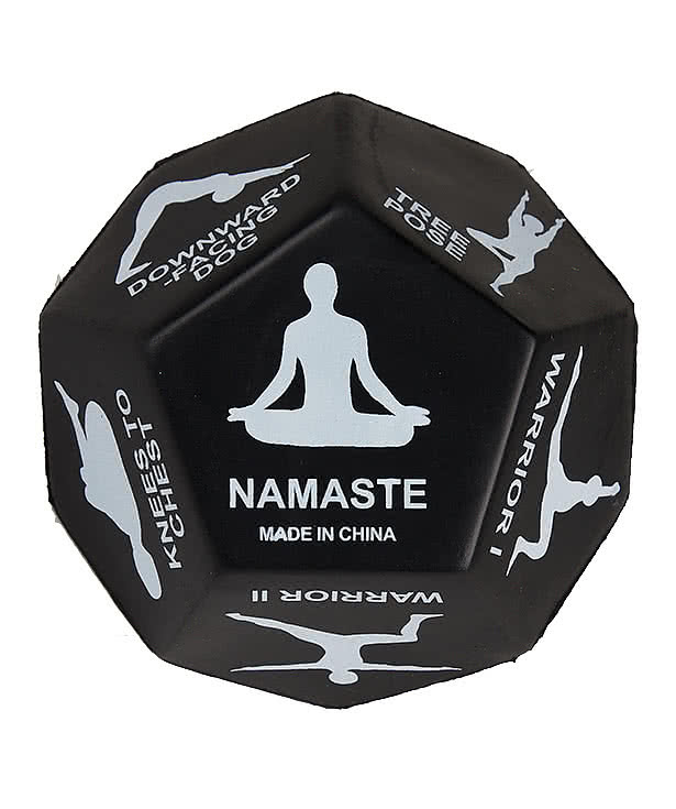 12-Sided Yoga Dice