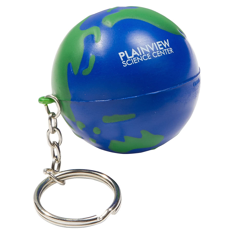 Earth Stress Reliever Keychain