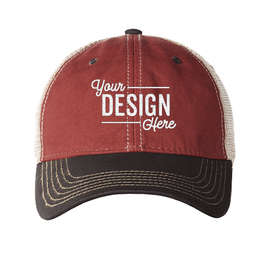 Legacy Old Favorite Trucker Hat - Color: Cardinal / Black / Khaki