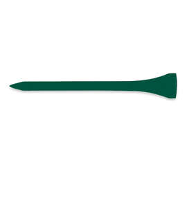Birch Wood 2-3/4" Golf Tees - Color: Dark Green