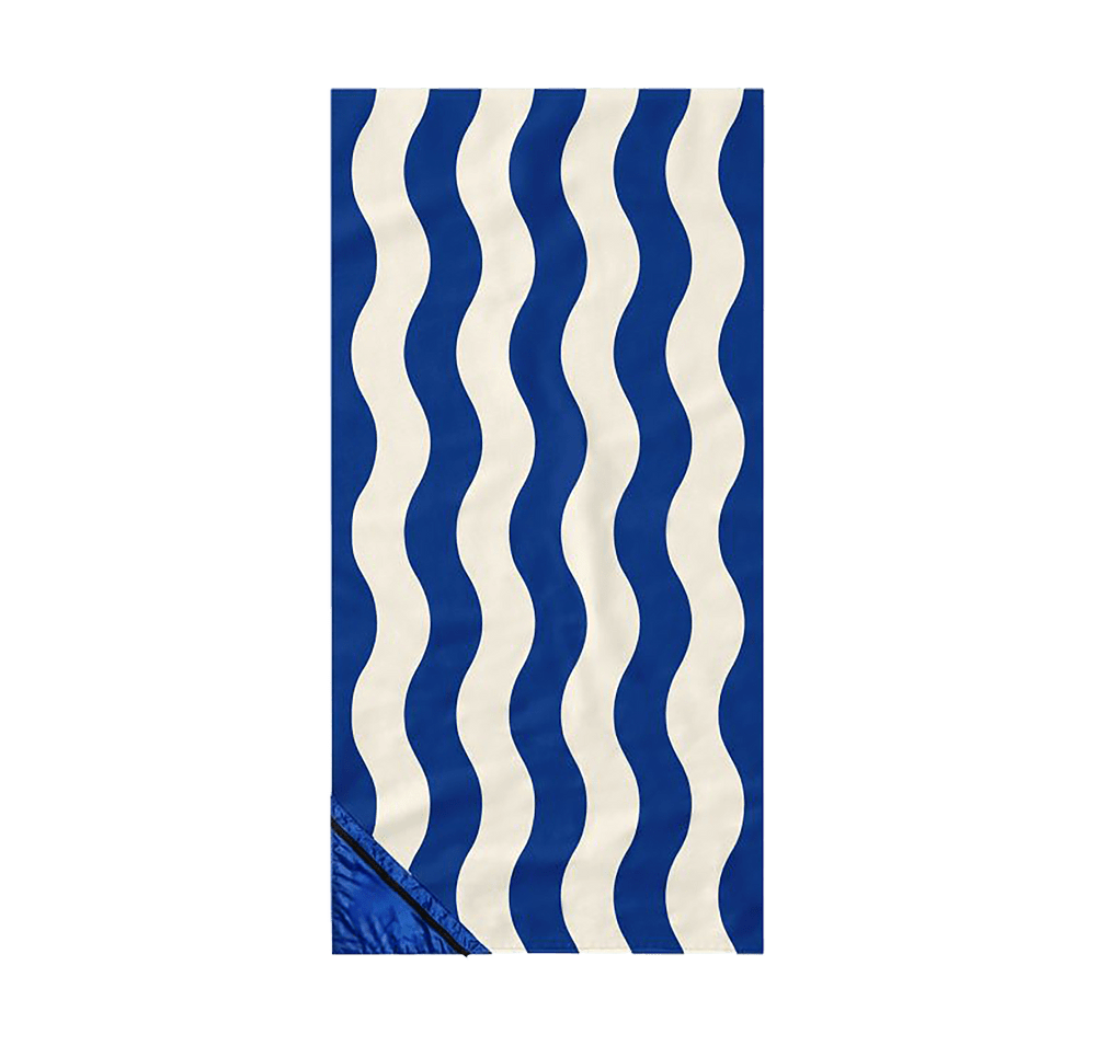 Slowtide Stripe Pocket Beach Towel-default