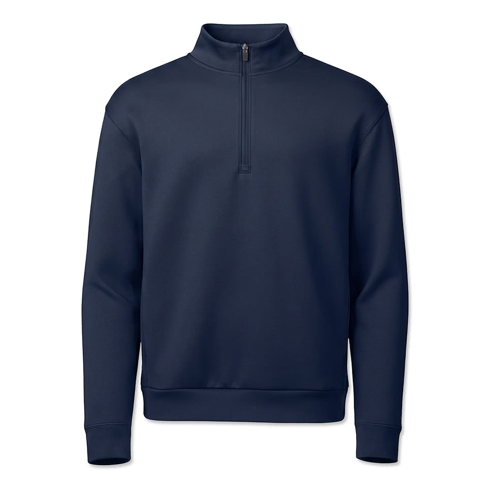 Sport-Tek Pro Perform Double Knit Performance Quarter Zip Sweatshirt