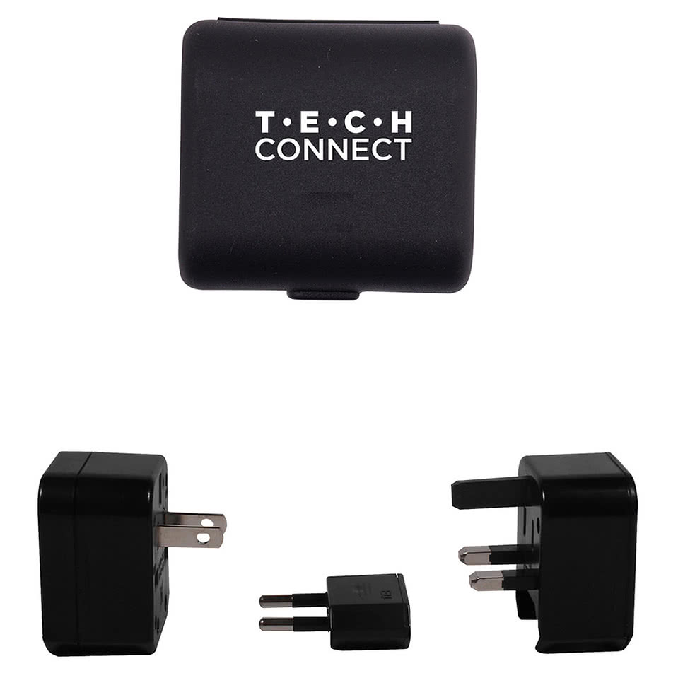 Travel Adapter with Case