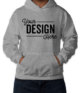 Gildan DryBlend 50/50 Pullover Hoodie - Color: Sport Grey