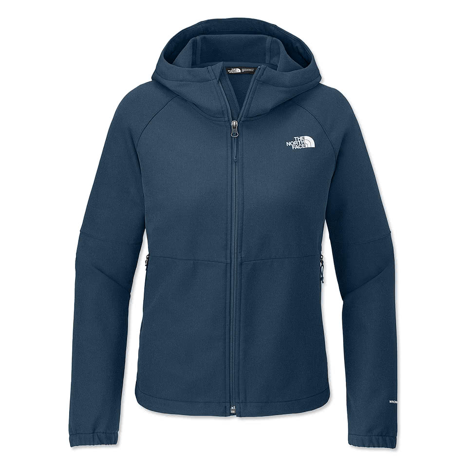 The North Face Women's Barr Lake Hooded Soft Shell Jacket - Embroidered