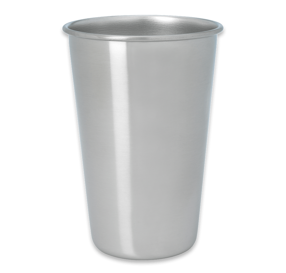 16 oz. Stainless Steel Pint Glass-default