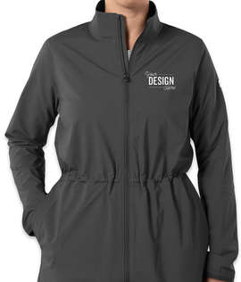 Under Armour Women's Cinched Windbreaker Jacket - Color: Stealth Grey
