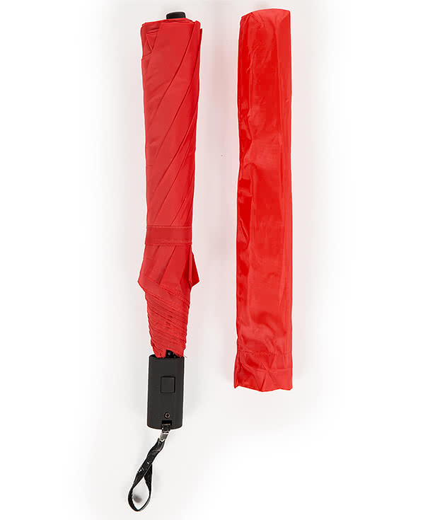 44" Arc Auto Open Solid Telescopic Folding Umbrella
