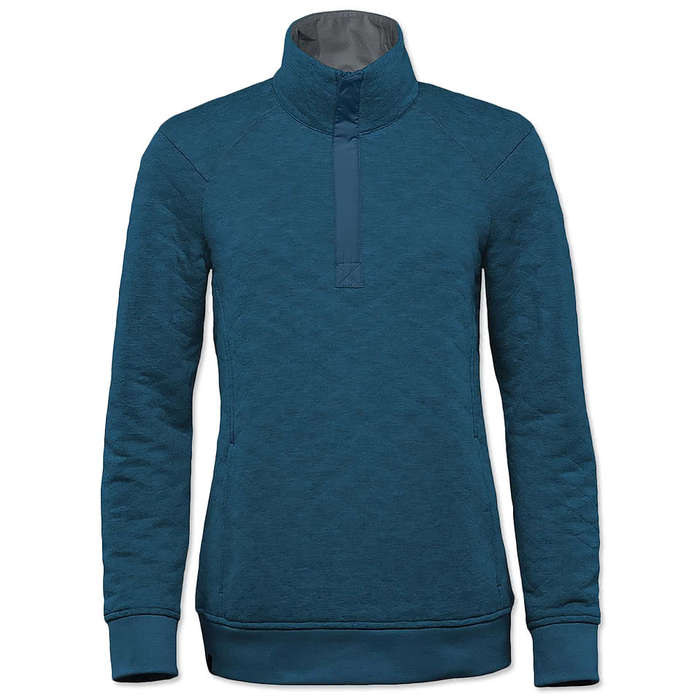 Stormtech Women's Montebello Quilted Thermal Quarter Zip Sweatshirt