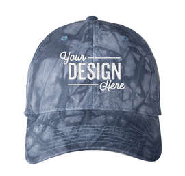Sportsman Tie-Dye Baseball Hat - Color: Dark Blue