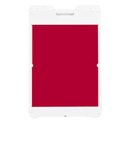 Full Color Simpo Sign II A-Frame Kit - Color: Cardinal