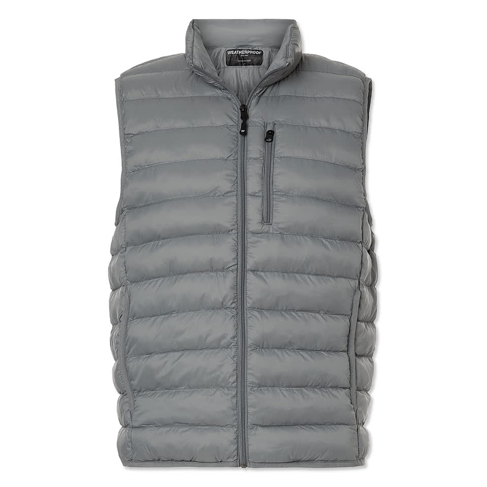 Weatherproof Lightweight Poly-Filled Packable Vest