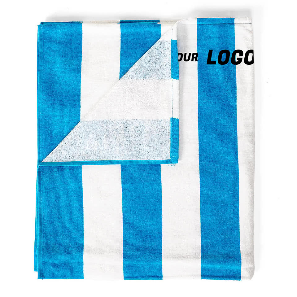 Port Authority Midweight Printed Cabana Stripe Beach Towel