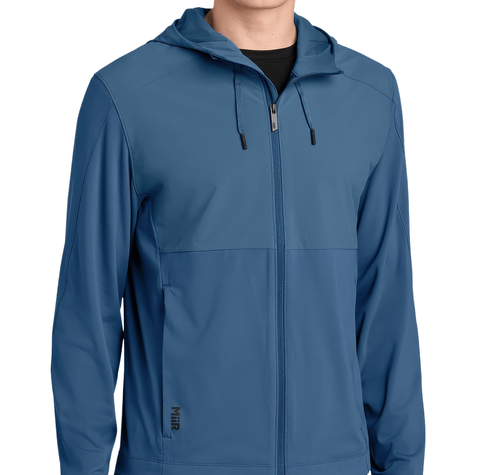 MiiR Kivu Hybrid Full Zip Hooded Jacket-default