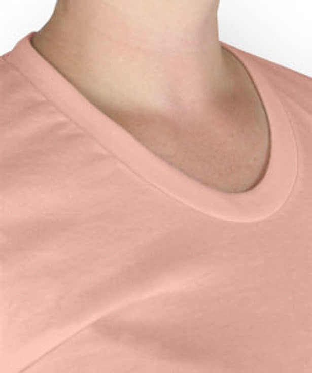 American Apparel USA-Made Juniors 50/50 T-shirt