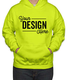 Canada - Gildan DryBlend 50/50 Pullover Hoodie - Color: Safety Green