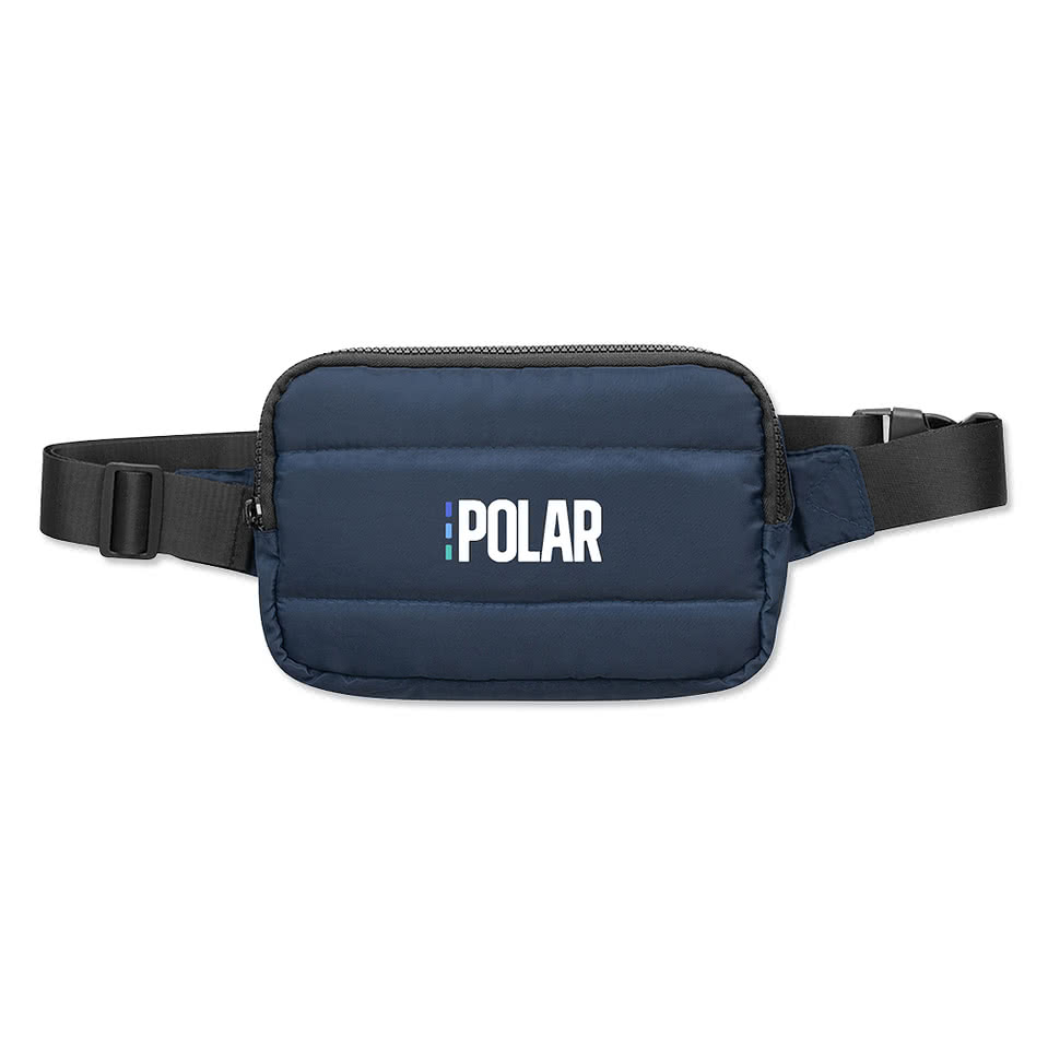 Full Color Puffer Belt Fanny Pack