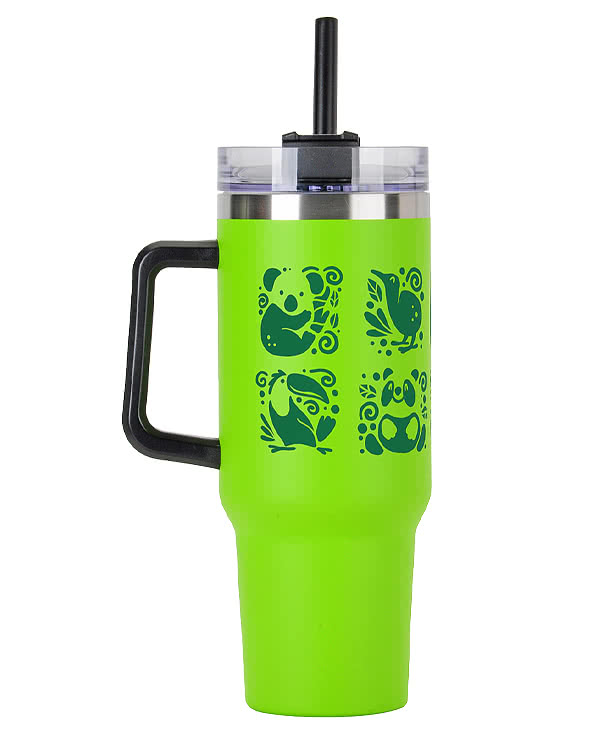 40 oz. Maxim Stainless Steel Insulated Tumbler with Straw