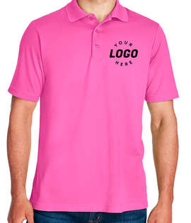Core 365 Performance Polo - Screen Printed - Color: Charity Pink