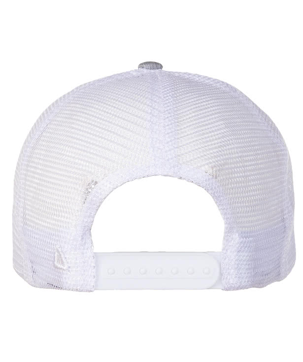 Ahead Brant Snapback Trucker Hat - Hexagon Patch - Embroidered