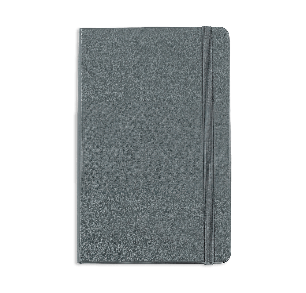 Moleskine Debossed Medium Hard Cover Ruled Notebook-default