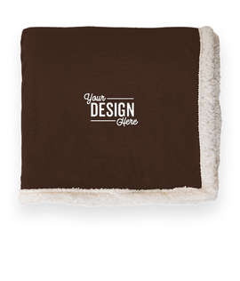 Kanata Original Lambswool Blanket - Color: Dark Chocolate
