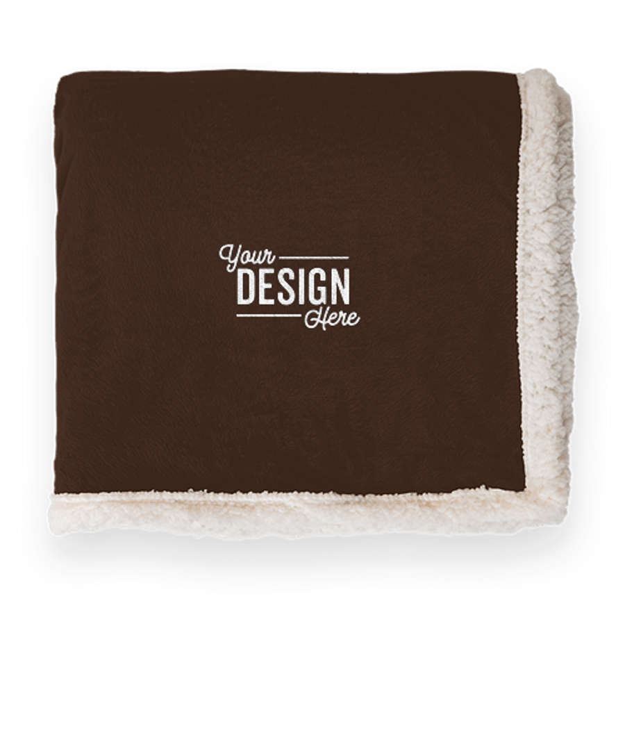 Kanata Original Lambswool Blanket in Dark Chocolate