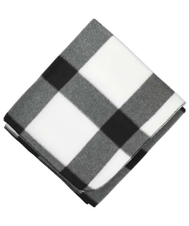Buffalo Plaid Fleece Throw Blanket
