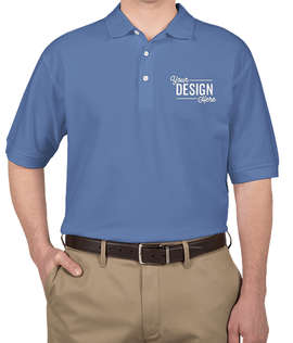 Devon & Jones Pima Pique Polo - Color: French Blue