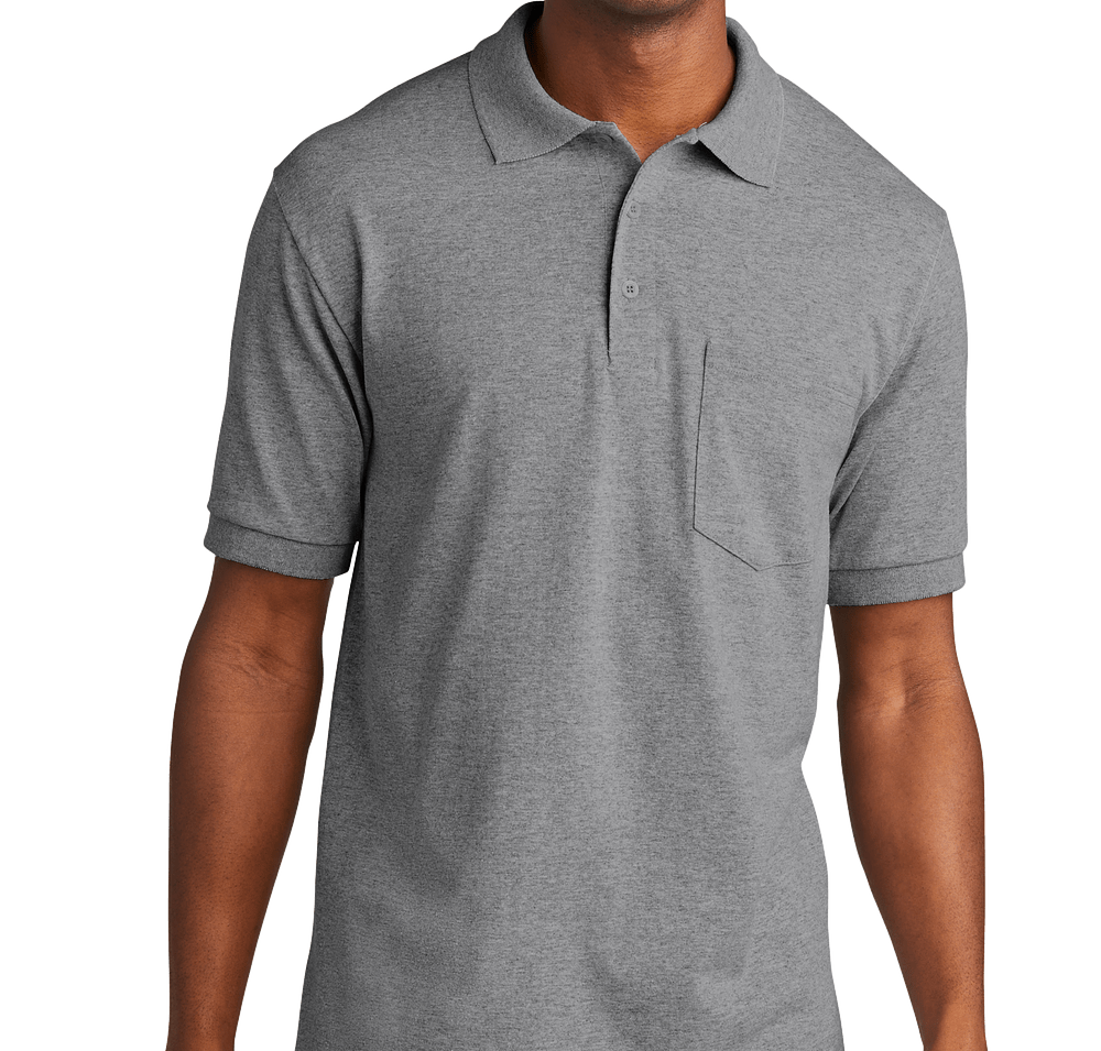 Port & Company Core Blend Easy Care Jersey Knit Pocket Polo-default