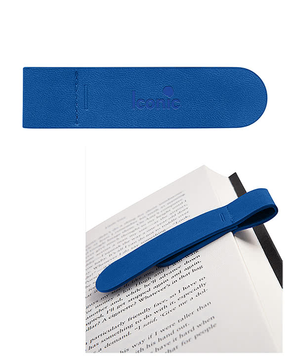 Debossed Magnetic Bookmark with Pen Holder