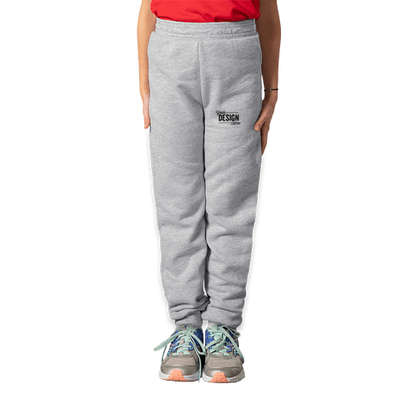 Bella + Canvas Youth Ultra Soft Joggers - Athletic Grey Heather
