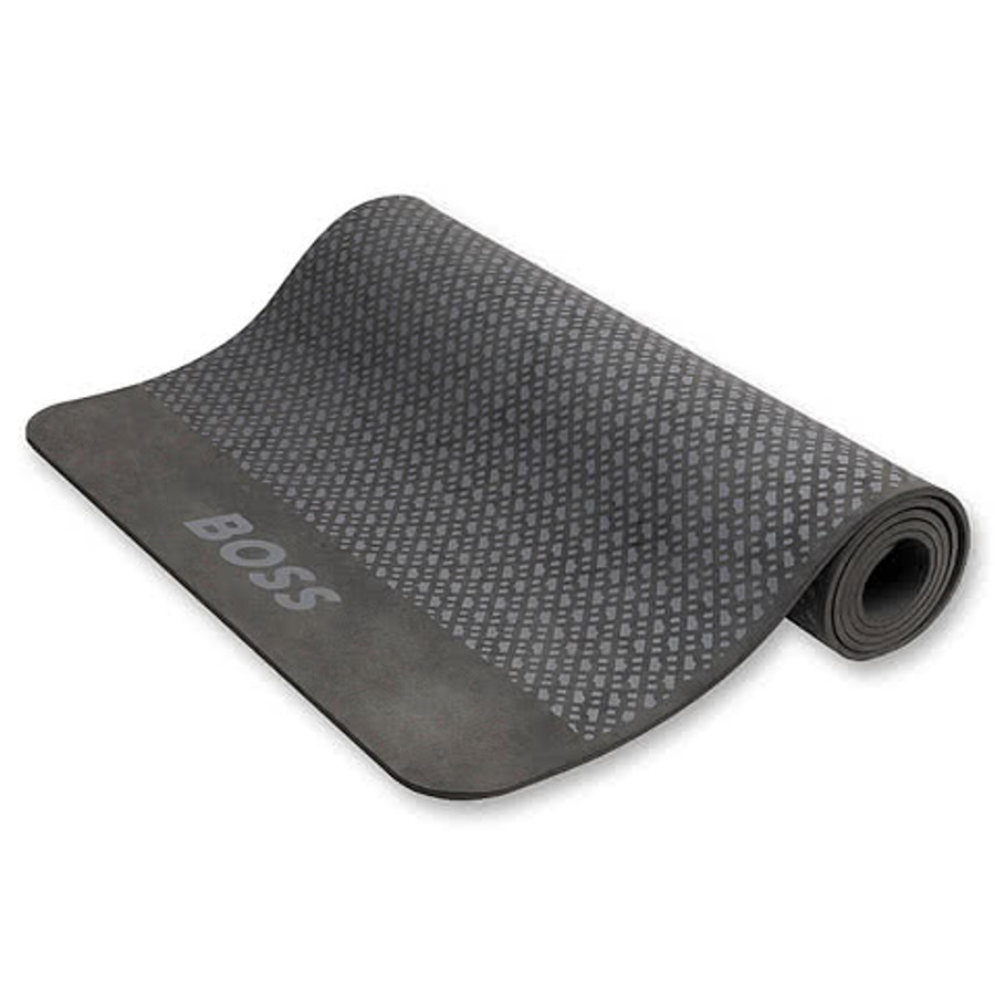 Hugo Boss Monogram Yoga Mat in Black