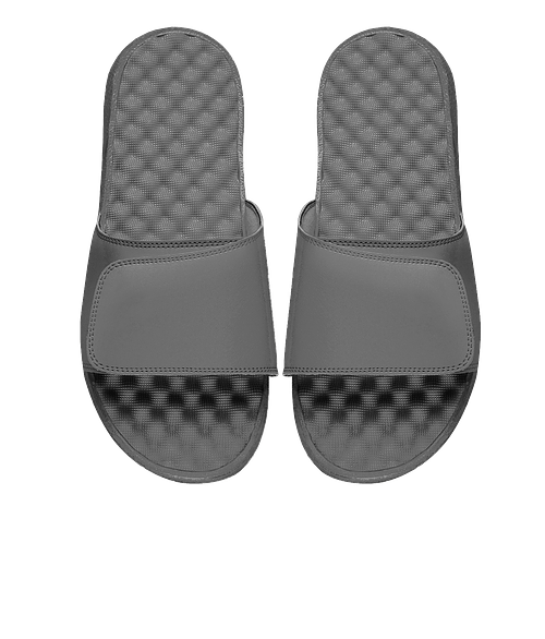 ISlide Youth Full Color Mantra Premium Slides in Grey / Grey