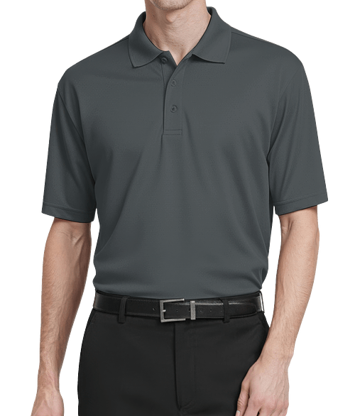 Blue Generation Lightweight Pique Polo - Embroidered in Graphite