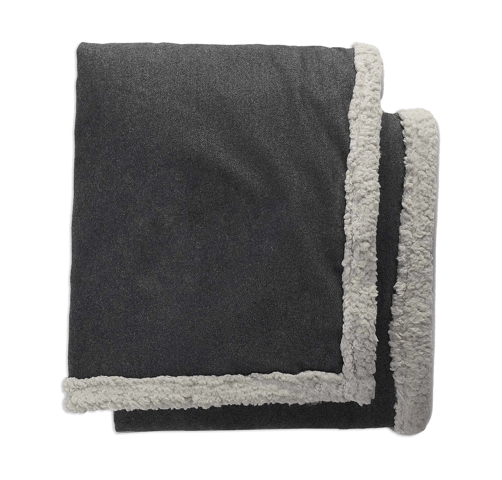Field & Co. Oversized Wool Sherpa Blanket-default