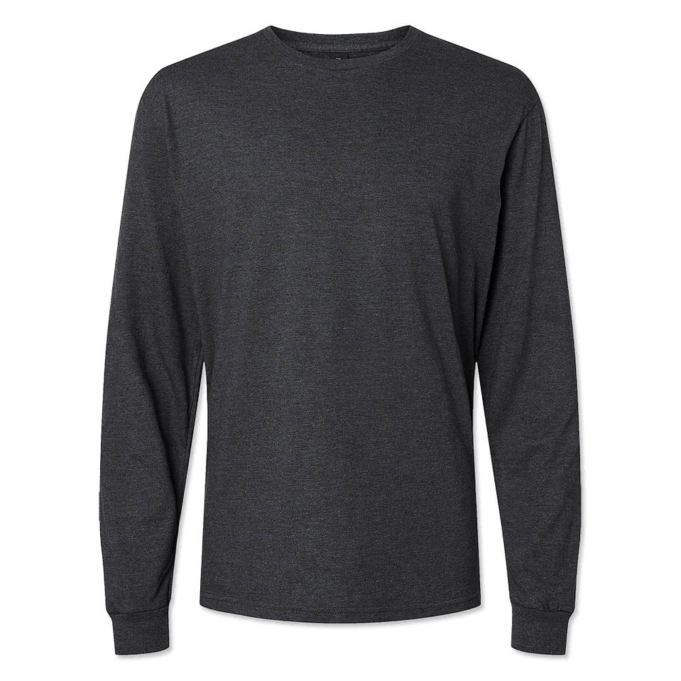 Custom Gildan Softstyle Long Sleeve Jersey Blend T-Shirt