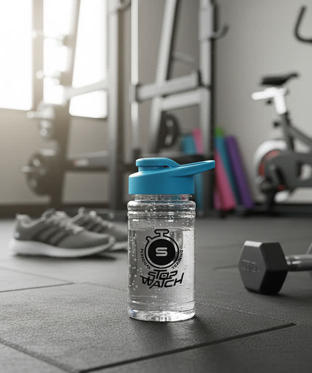 16 oz. Mini Bottle with Drink-Thru Lid