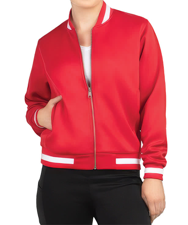 Holloway Women's V-Street Striped Fleece Jacket