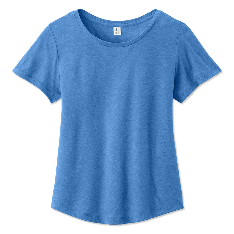 Allmade Women’s Tri-Blend Scoop Neck T-shirt