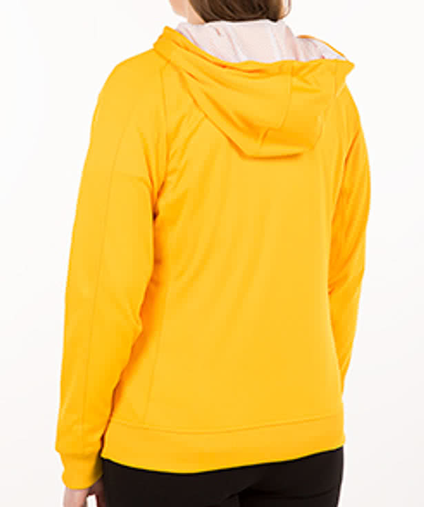 Team 365 Ladies Contrast Performance Pullover Hoodie