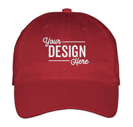 Valucap Bio-Washed Hat - Color: Cardinal