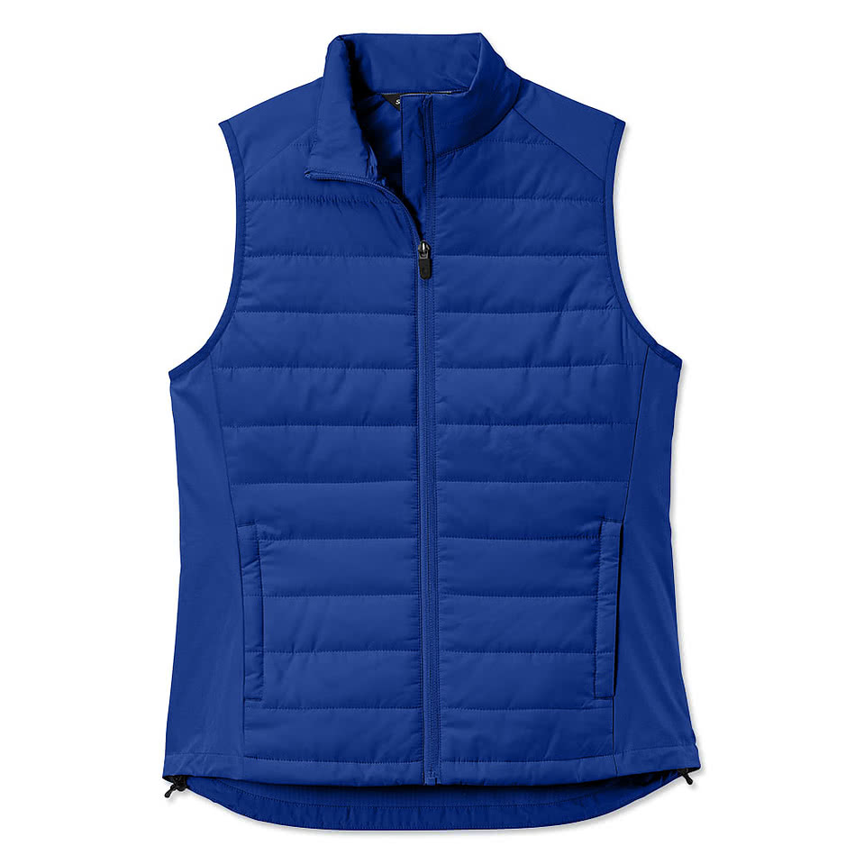 Sport-Tek Women's Movement Hybrid Soft Shell Vest