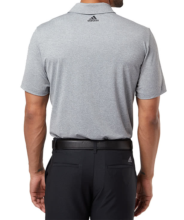 Adidas Floating 3-Stripes UPF 50+ Performance Polo - Embroidered