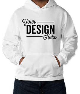 Gildan DryBlend 50/50 Pullover Hoodie - Color: White